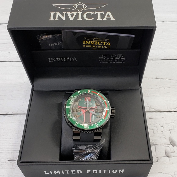 boba fett watch invicta